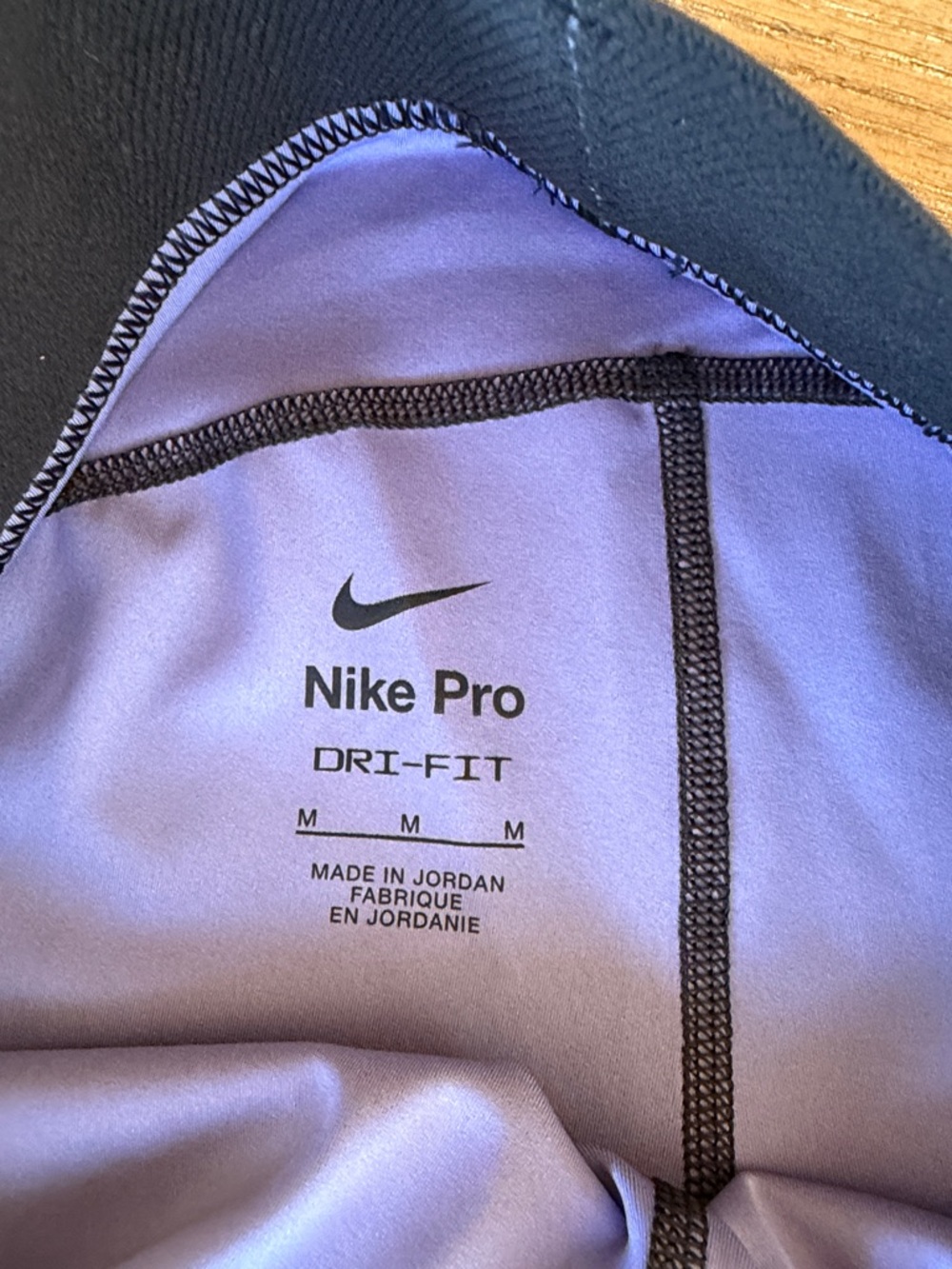 Nike Pro Black and Purple Dot-Print Training Shorts - Picture 5 of 8
